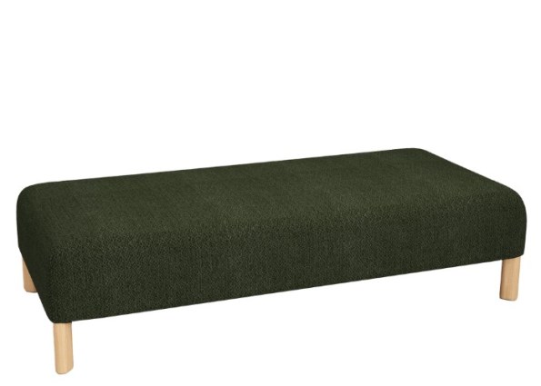 PEBBLE OTTOMAN-L-GREEN9